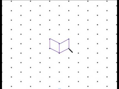How to draw an isometric cube. STEM Teacher Resource - Five for Design Wk9  - YouTube